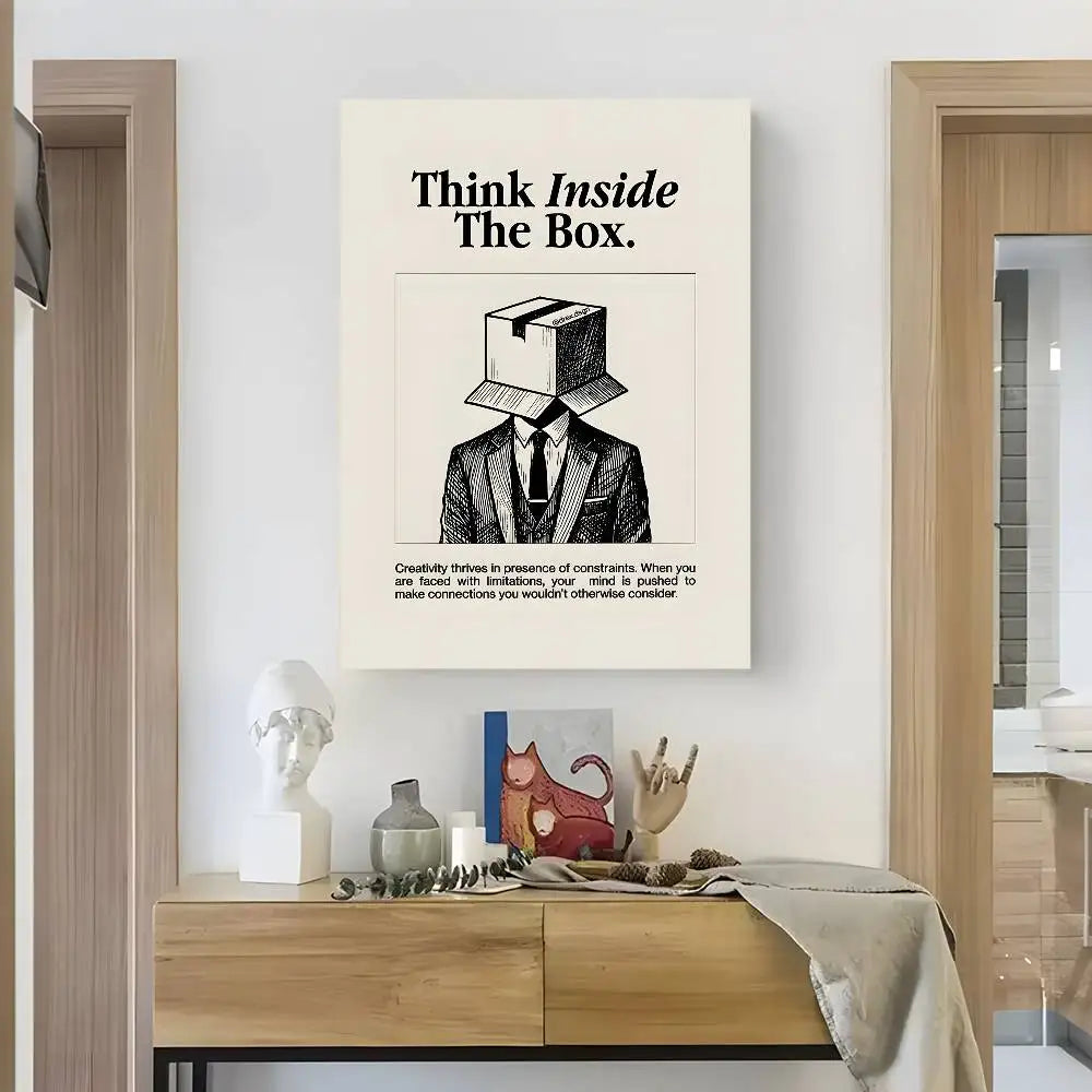 Home decor Life attitude quotes Poster HD art sticky wall waterproof home living room bedroom bar aesthetic decoration