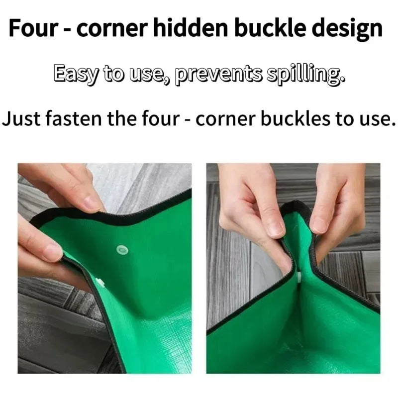 Gardening Mat Square Plant Pad Waterproof for Transplanting Flower Pots Potting Mat Foldable Garden Repotting Anti-dirty Tarp