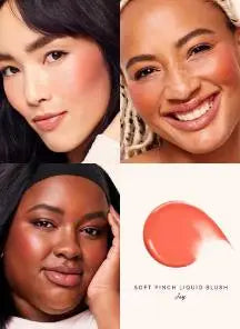 Rare Beauty Liquid Blusher Is Easy To Apply Gives A Natural Makeup Look and Is Not Prone To Dullness Mirror-like Smooth Lipstick