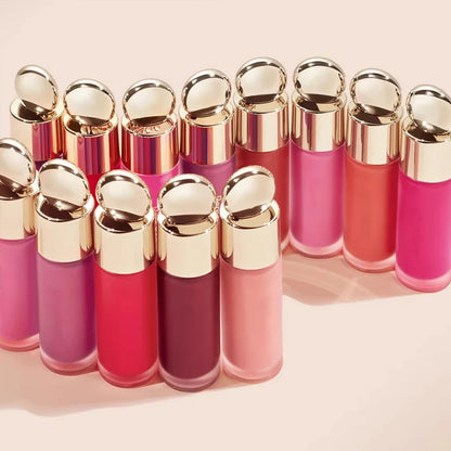 Rare Beauty Liquid Blusher Is Easy To Apply Gives A Natural Makeup Look and Is Not Prone To Dullness Mirror-like Smooth Lipstick
