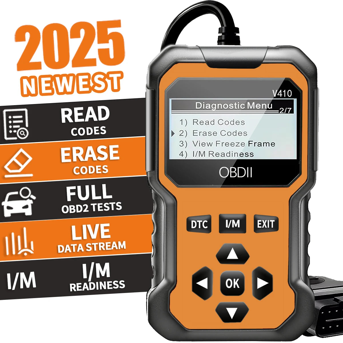 Car Obd2 Scanner Diagnostic Tool Code Reader Engine Fault Code Reader Scanner Can Diagnose All Obd Ii Protocol Cars since 1996