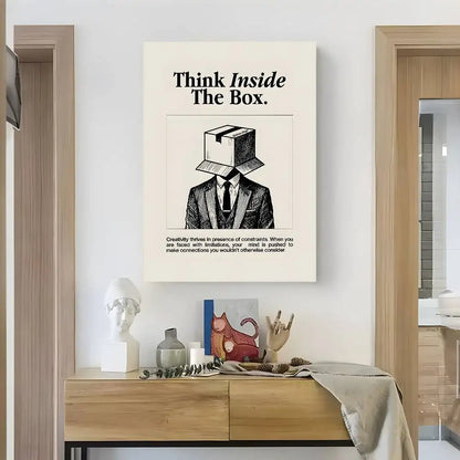 Home decor Life attitude quotes Poster HD art sticky wall waterproof home living room bedroom bar aesthetic decoration