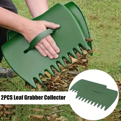 Handheld gardening rake, convenient for cleaning up debris in the yard and lawn, indoor and outdoor gardening supplies.