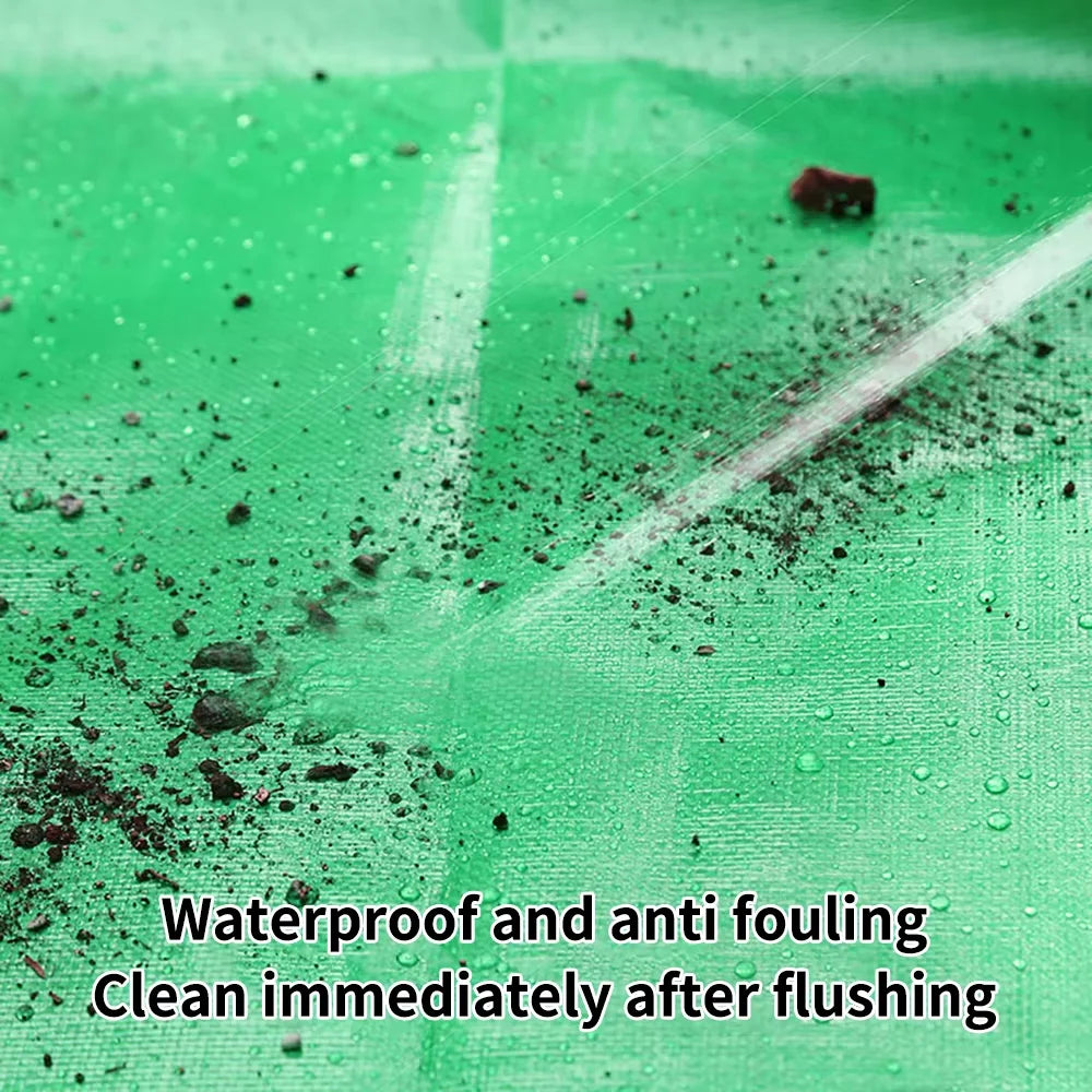 Gardening Mat Hygienic Waterproof Convenient Storage Garden Care Mat Easy to Handle Dirt-Free Transplanting Mat