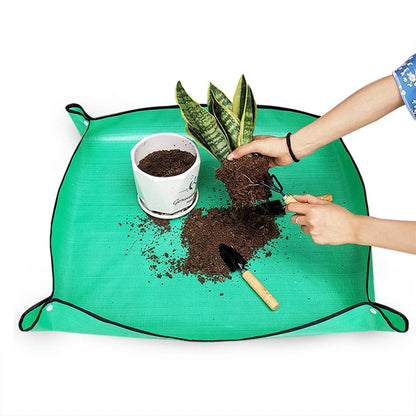 Gardening Mat Hygienic Waterproof Convenient Storage Garden Care Mat Easy to Handle Dirt-Free Transplanting Mat