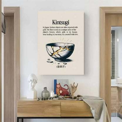 Home decor Life attitude quotes Poster HD art sticky wall waterproof home living room bedroom bar aesthetic decoration