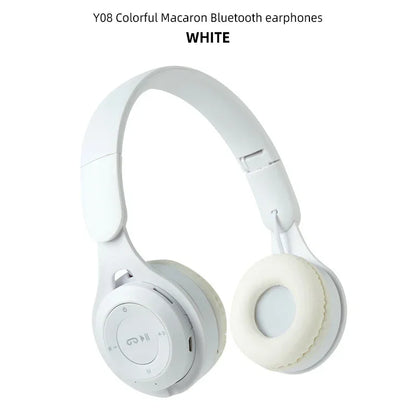 Headphones Kids Wireless Bluetooth Earphones Stereo Foldable Helmets Music Gaming Headsets Over-ear Headphones for Android ios