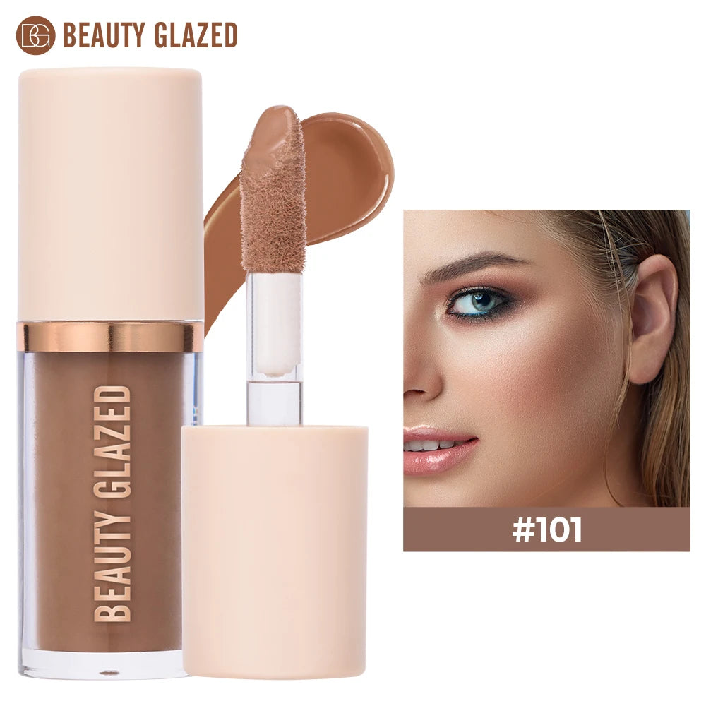 2025 Beauty Glazed 2 Color Liquid Contouring To Enhance The Facial Contour,Waterproof ,Matte,V-face Shaping Contour  Face Makeup