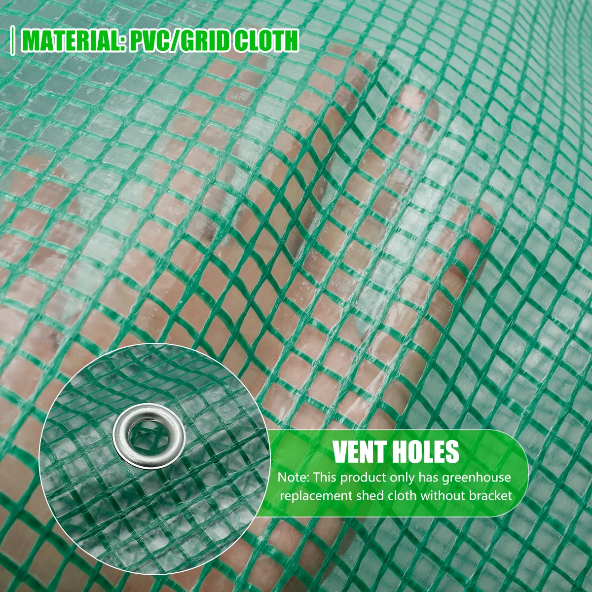 Plant Gardening Greenhouse Walk-In Greenhouse Frost-Proof Wind-Proof and Rain-Proof Greenhouse Cover for Outdoor Plant Gardening