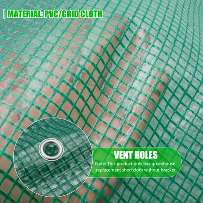 Plant Gardening Greenhouse Walk-In Greenhouse Frost-Proof Wind-Proof and Rain-Proof Greenhouse Cover for Outdoor Plant Gardening