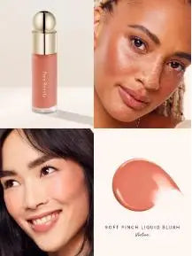 Rare Beauty Liquid Blusher Is Easy To Apply Gives A Natural Makeup Look and Is Not Prone To Dullness Mirror-like Smooth Lipstick